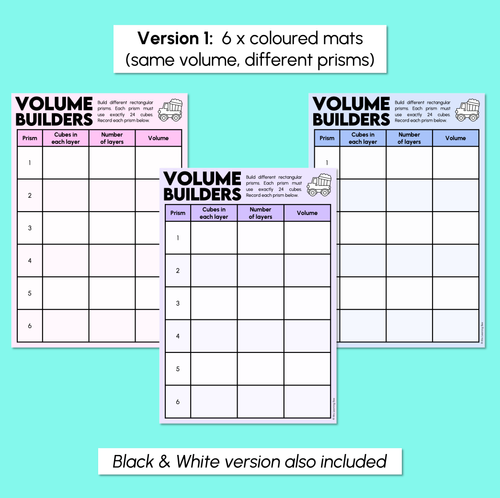 Resource preview 3 for Volume Builders Recording Mats