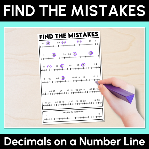 Resource preview 18 for Decimals: Tenths - Grade 3 & 4 Unit of Work