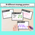 4 for Addition and Subtraction Strategy Posters - Blank Student Templates