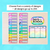 2 for Days of School Display - Watercolour Rainbow -  The Kutopia Collection