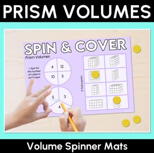 Prism Volumes Spinner Mats