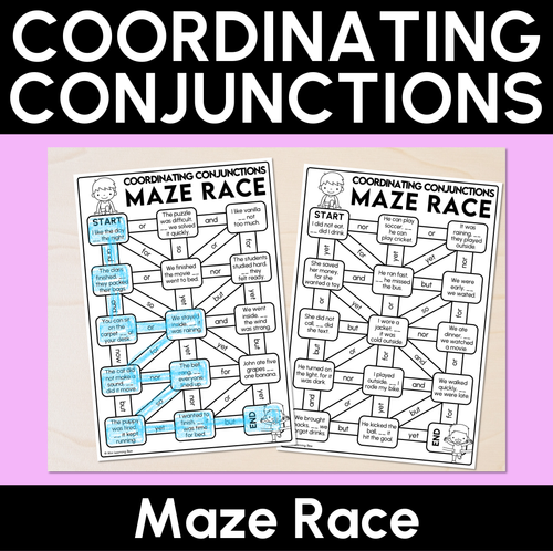 Resource preview 13 for Coordinating Conjunctions Bundle