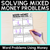 1 for Solving Mixed Money Problems Worksheets
