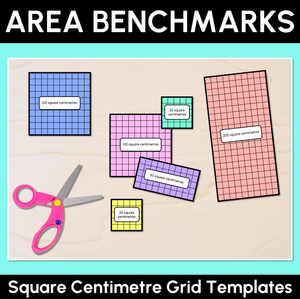 Area Benchmarks – Square Centimetre Grid Templates