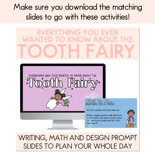 Resource preview 6 for Everything You Ever Wanted To Know About The Tooth Fairy Printable Pack - Book Week 2025