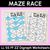 1 for Consonant Digraph LL SS FF ZZ Words Maze Race - LL SS FF ZZ Words Worksheets