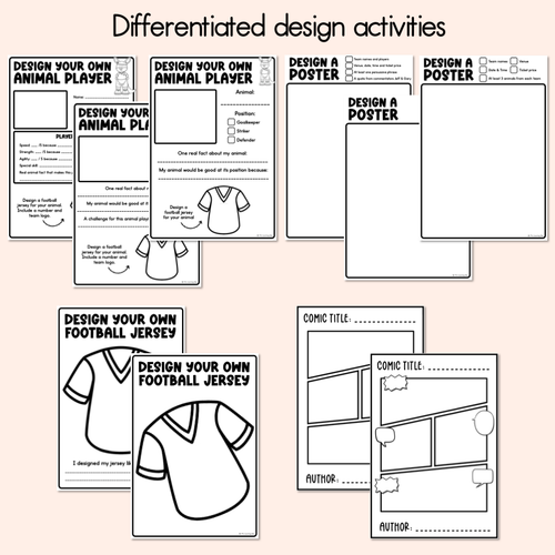 Resource preview 6 for Luna Roo Differentiated Activities - Literacy, Maths, Book Crafts & Design Printables - National Simultaneous Storytime 2026