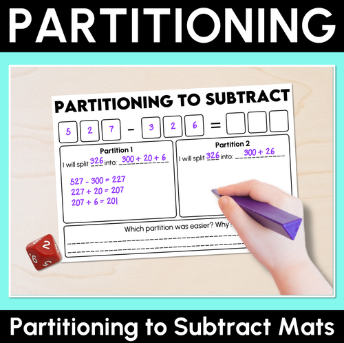 Resource preview 18 for 3-Digit Addition & Subtraction: Partition, Rearrange & Regroup Numbers - Grade 3 & 4 Unit of Work