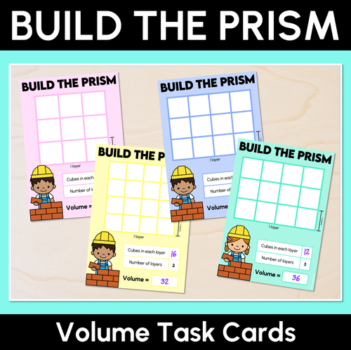 Resource preview 1 for Build the Prism Task Cards