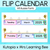 1 for Classroom Flip Calendar - The Kutopia Collection