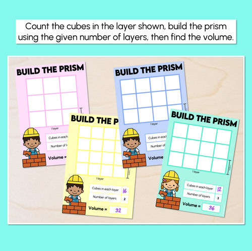 Resource preview 2 for Build the Prism Task Cards