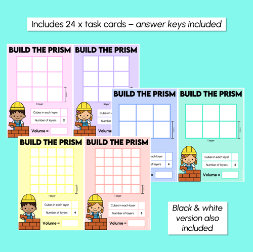 Resource preview 3 for Build the Prism Task Cards