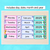 3 for Classroom Flip Calendar - The Kutopia Collection