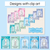 2 for Punctuation Posters - The Sea of Wonder Collection - Calming Classroom Decor