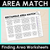 1 for Rectangle Area Match – Finding Area Worksheets