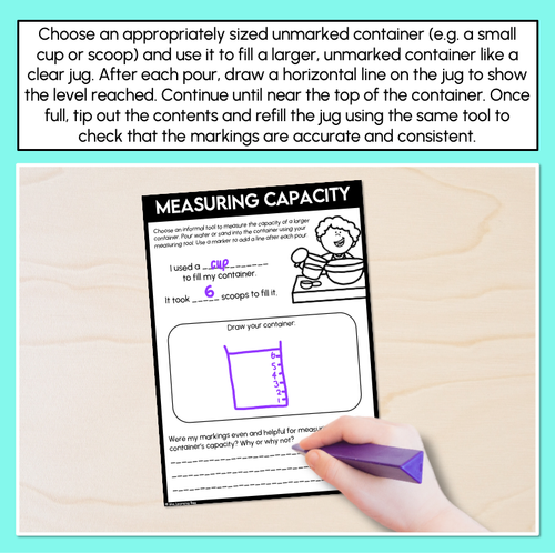 Resource preview 2 for Capacity Activity - Create your own measuring tool