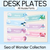 1 for Student Desk Plates - Sea of Wonder Collection - Calming Classroom Decor