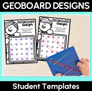 Geoboard Designs - Student Templates