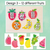 4 for Editable Group Posters - The Tutti Frutti Collection - Colourful Classroom Decor