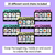 2 for Long Vowel E Word Chains for Beginning, Middle & End Sounds - Decodable PowerPoint
