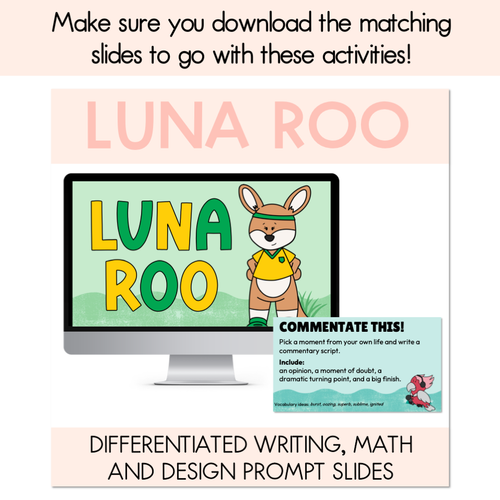 Resource preview 7 for Luna Roo Differentiated Activities - Literacy, Maths, Book Crafts & Design Printables - National Simultaneous Storytime 2026
