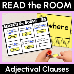 Read the Room - Adjectival Clause