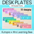 1 for Student Desk Plates / Nametags - The Kutopia Collection