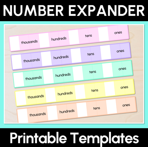 Resource preview 8 for Place Value: Partitioning & Regrouping 4-Digit Numbers - Grade 3 & 4 Unit of Work