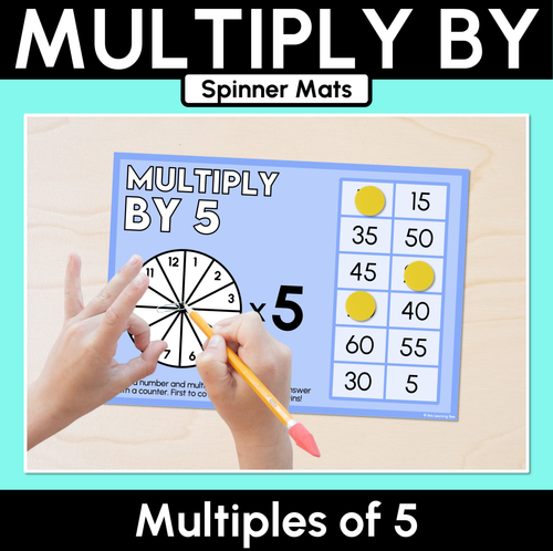 Resource preview 11 for Multiplication & Division Facts for 2, 4, 5 & 10 - Grade 3 & 4 Unit of Work