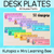 1 for Student Desk Plates / Nametags - The Kutopia Collection