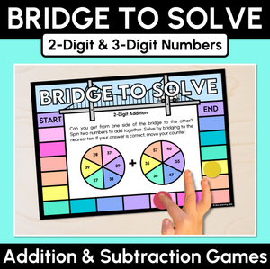 Bridge to Solve - Addition & Subtraction Games