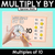 9 for Multiplication & Division Facts for 2, 4, 5 & 10 - Grade 3 & 4 Unit of Work