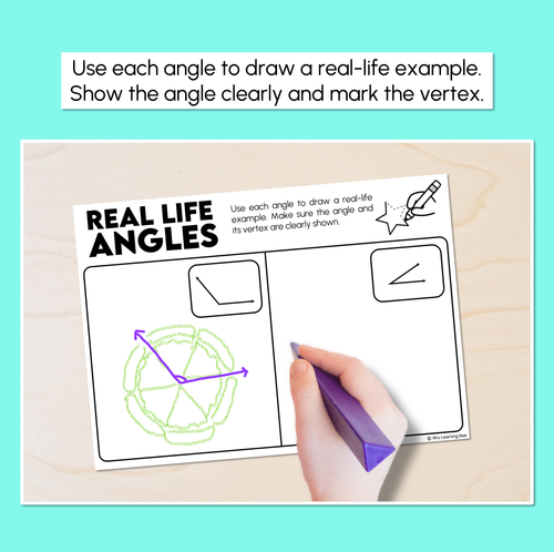 Resource preview 2 for Real-Life Angles - Angles Worksheets