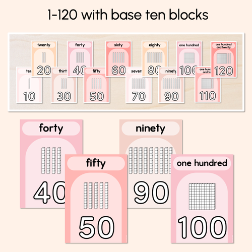 Resource preview 2 for PLACE VALUE POSTERS - The Jagun Collection
