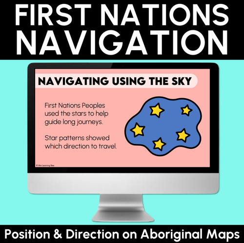 Resource preview 1 for First Nations Navigation - Position & Direction on Aboriginal Maps - Digital Slides
