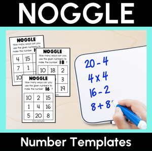 Noggle – Number Templates