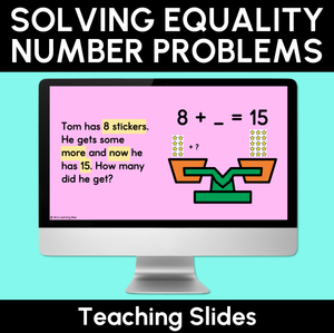 Solving Equality Number Problems - Teaching Slides