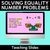 1 for Solving Equality Number Problems - Teaching Slides