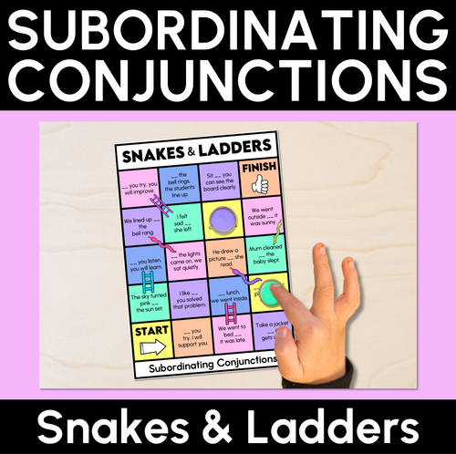 Resource preview 15 for Subordinating Conjunctions Bundle