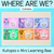 1 for Where Are We? Classroom Display  - The Kutopia Collection
