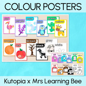 Colour Posters - The Kutopia Collection