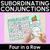 6 for Subordinating Conjunctions Bundle