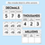 5 for Place Value Posters - Thousandths to Hundred Billions - The Sea of Wonder Collection - Calming Classroom Decor 