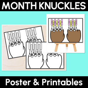 Month Knuckles – Poster & Printables