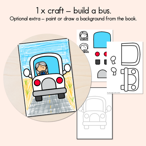 Resource preview 2 for We Live In A Bus Printable Pack - Book Week 2025