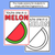 4 for You are one in a MELON - Pun Craft for Mother's Day or Father's Day