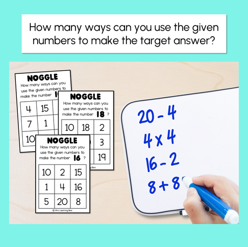 Resource preview 2 for Noggle – Number Templates