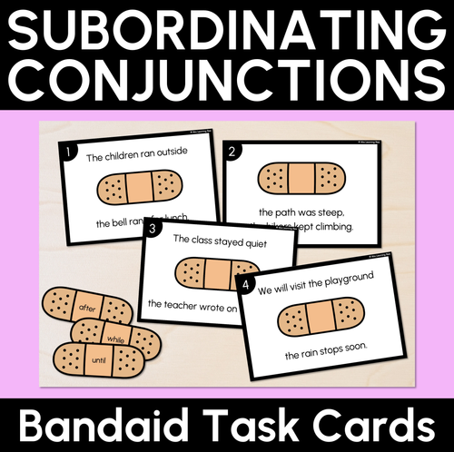 Resource preview 5 for Subordinating Conjunctions Bundle