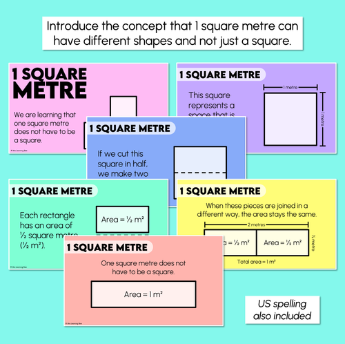 Resource preview 2 for Exploring 1 Square Metre – Digital Slides