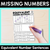 1 for Missing Numbers - Equivalent Number Sentences Worksheets
